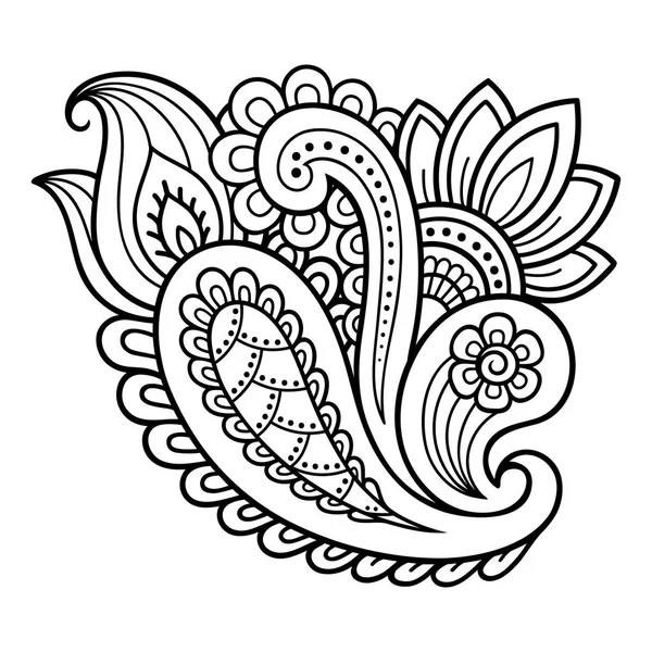 Kına dövme çiçek şablon. Mehndi tarzı. Oryantal tarzı süs desenleri kümesi. Kına dövme çiçek şablon. Mehndi tarzı. Oryantal tarzı süs desenleri.