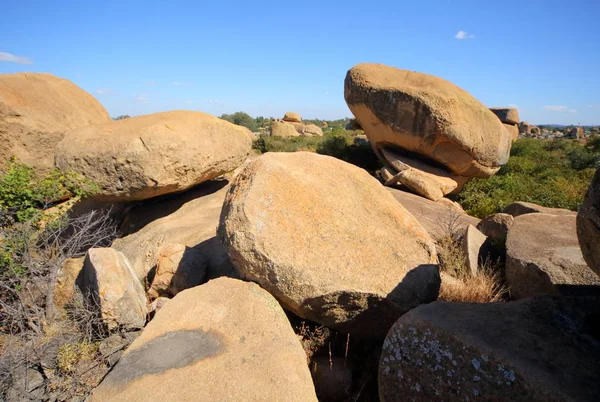 Observing view of Epworth Balancing Rocks — Stock Photo, Image