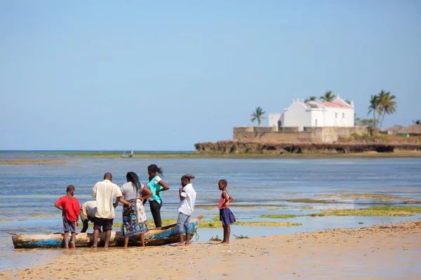 Crianças locais em Moçambique — Fotografia de Stock