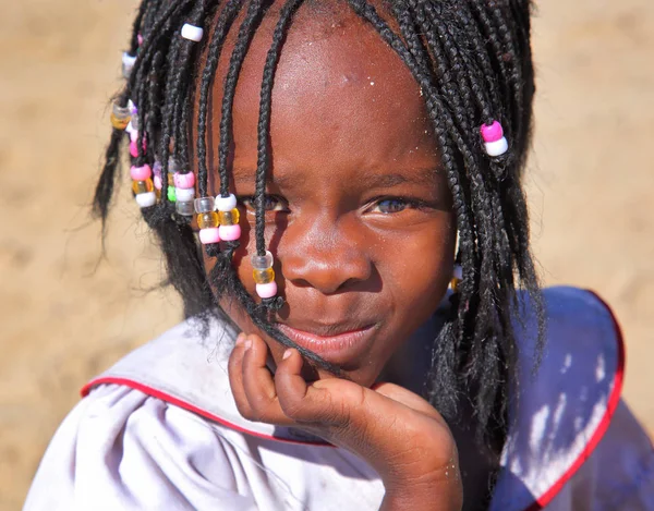 Kislány a Mozambik-sziget — Stock Fotó