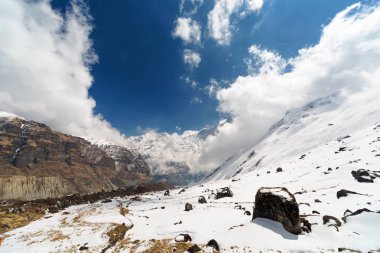 Annapurna kamp görünümünü 