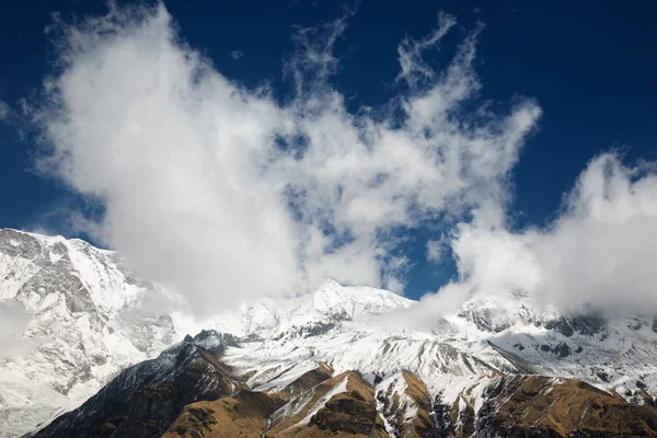 Blick auf das Basislager von Annapurna — Stockfoto