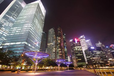 Singapur 'da gece vakti