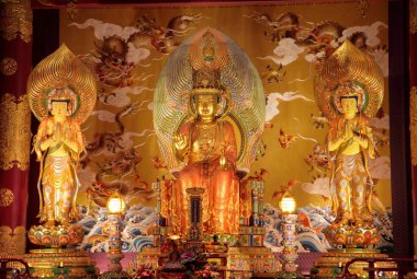 Buddha Tooth Relic tapınak içinde.