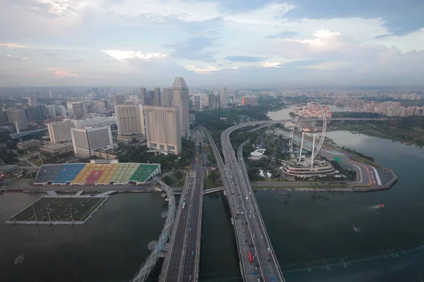 シンガポール市の都市景観 — ストック写真