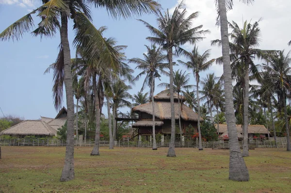 Edifícios nas ilhas Gili — Fotografia de Stock