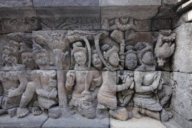 Borobudur oyma taş