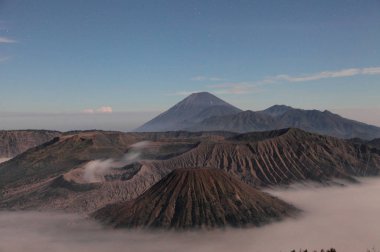 Mount bromo yanardağ 