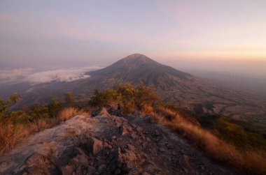 Gunung Merapi peyzaj