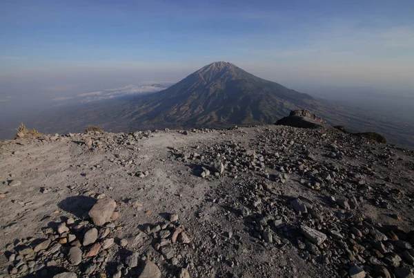 Landskab i Gunung Merapi - Stock-foto