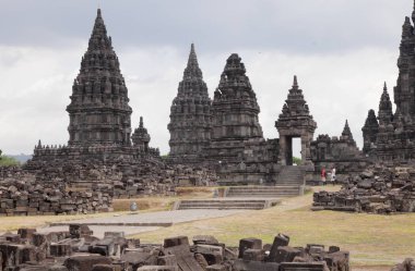  Prambanan tapınak Endonezya