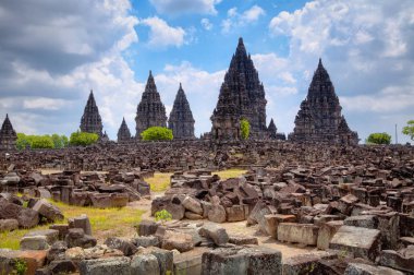  Prambanan tapınak Endonezya