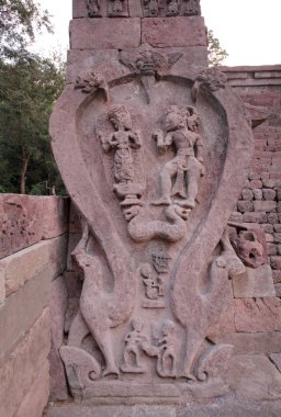 Candi Sukuh-Hindu tapınağı heykel