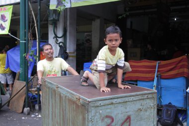 Yogyakarta çocukta olan adam
