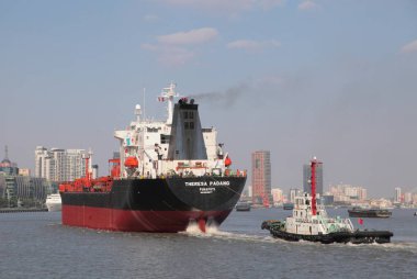 Büyük gemi görünümünü