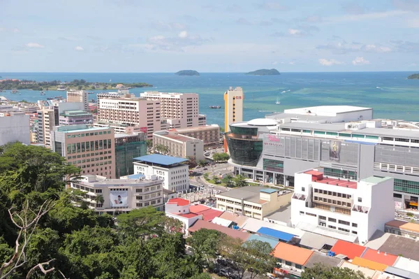 Kota Kinabalu la ciudad — Foto de Stock