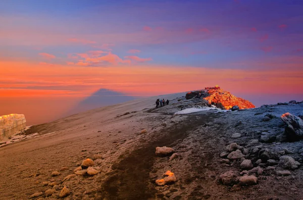 Mt. Кіліманджаро Національний парк — стокове фото