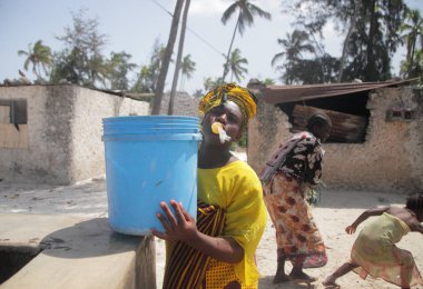 kadınları Zanzibar Adası 