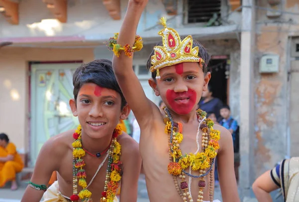 Băieți drăguți de pe insula Diu — Fotografie, imagine de stoc