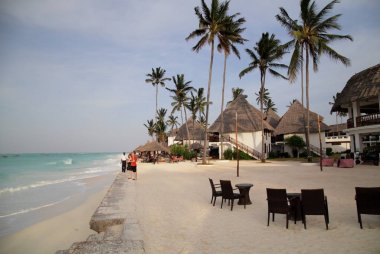 Zanzibar üzerinde güzel binalar 