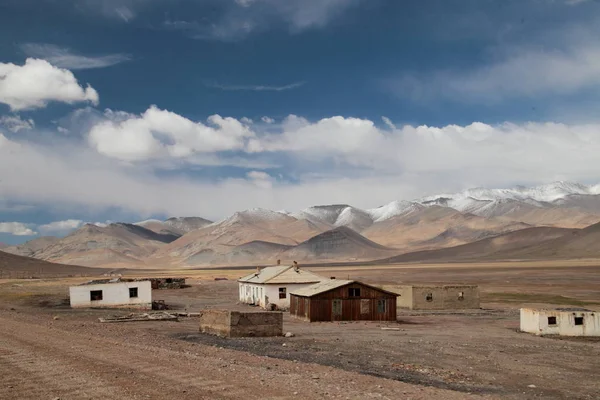 Dorp langs Afghanistan grens — Stockfoto