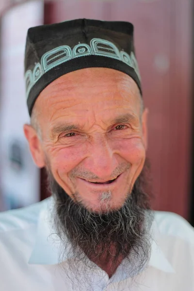 Bărbat în vârstă în Hissar — Fotografie, imagine de stoc
