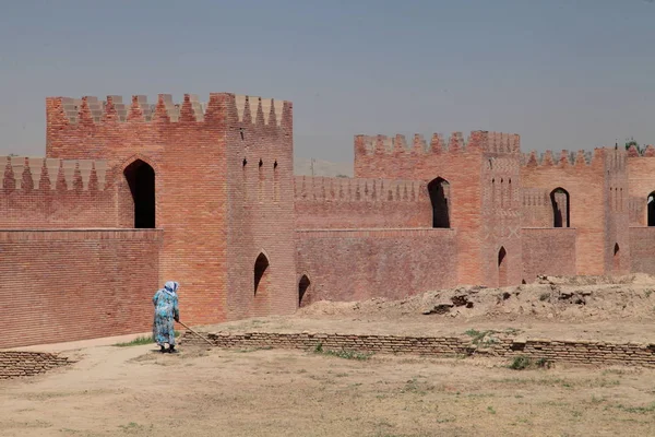 Antiguo fuerte de Hulbuk — Foto de Stock