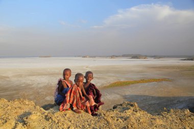 Çocuk Masai kabilesi, Tanzanya