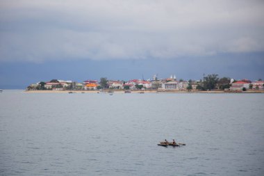 Güzel plaj tropikal Adası Zanzibar