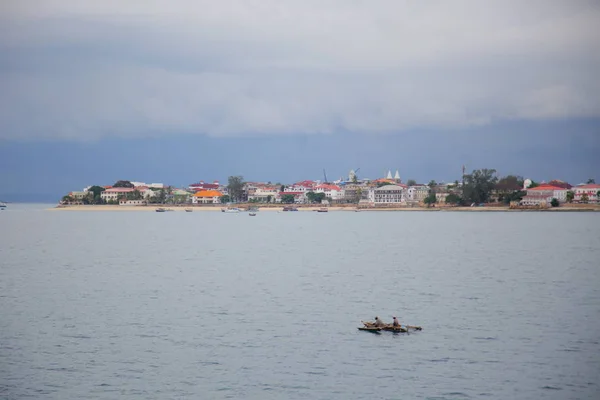 Pantai Yang Indah Pulau Tropis Zanzibar — Stok Foto