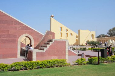 Jaipur şehrinde Jantar Mantar anıt