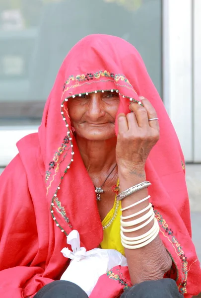 Mujer local en Ajmer —  Fotos de Stock