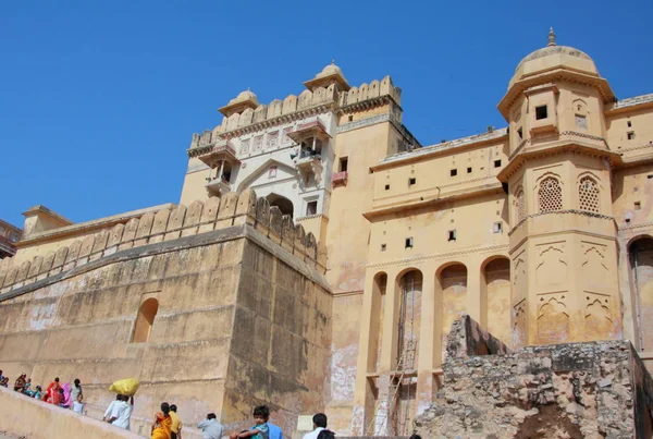 Starożytne Amer Fort (Amber Fort) — Zdjęcie stockowe