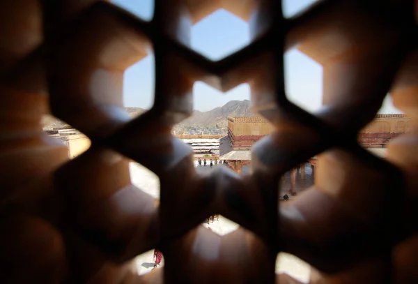 Antiga Amer Fort (Amber Fort ) — Fotografia de Stock