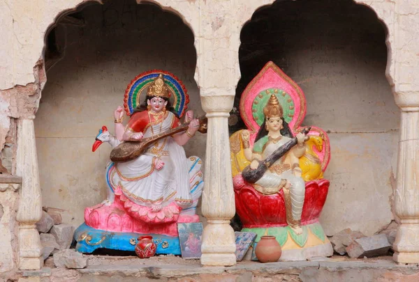 Vishnu como Krishna e Ram — Fotografia de Stock