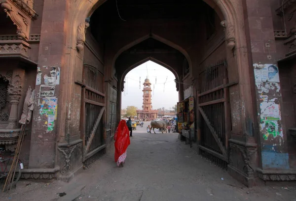 Wieża zegarowa w jodhpur — Zdjęcie stockowe