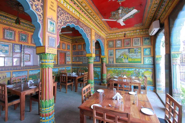 Королевский зал в форте Мехрангарх — стоковое фото