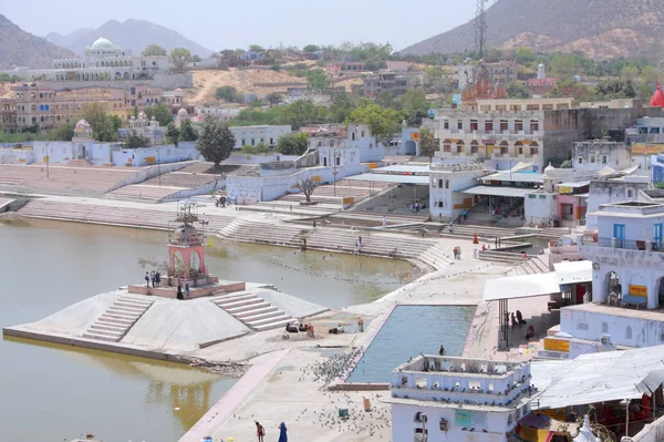 Lago sagrado de Pushkar — Foto de Stock