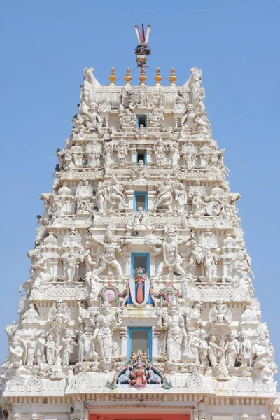 Hinduisté Boha v chrámu, Pushkar, — Stock fotografie
