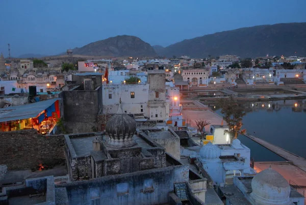 Staden av Pushkar, Rajasthan — Stockfoto