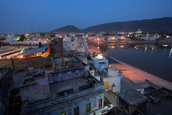 Città di Pushkar, Rajasthan — Foto Stock