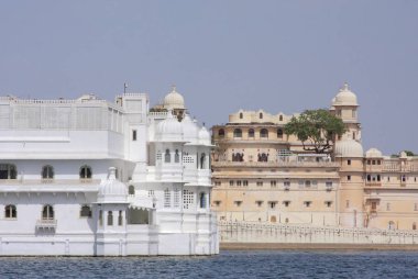 Udaipur şehir Palace görünümünü