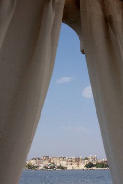 Udaipur Rajasthan şehir sarayda