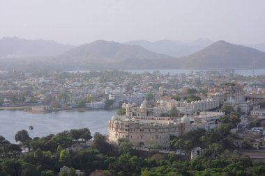 Udaipur manzarası, Hindistan parçası.