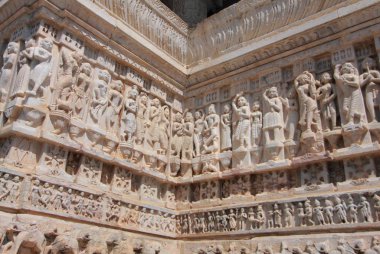 Udaipur tapınakta detay