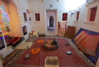 Renkli iç dekorasyon şehir Sarayı.