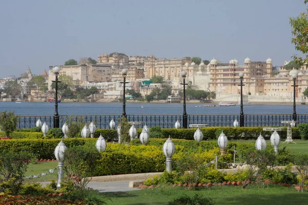 Palacio de la ciudad de Udaipur en Rajasthan —  Fotos de Stock