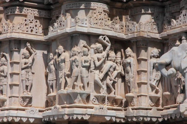 Detail van de tempel in Udaipur — Stockfoto