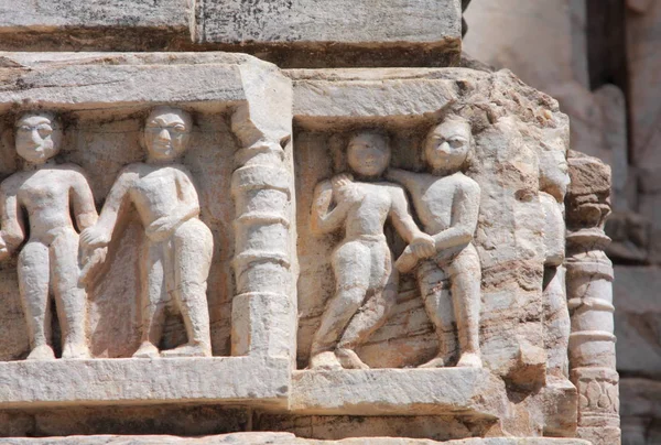 Detail van de tempel in Udaipur — Stockfoto