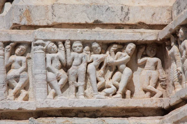 Detalhe do templo em Udaipur — Fotografia de Stock